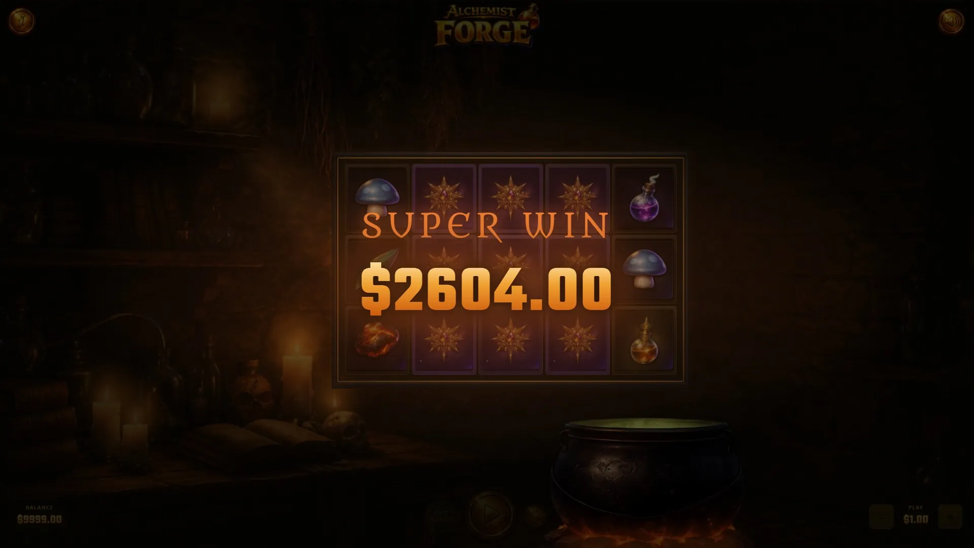 Alchemist Forge big win