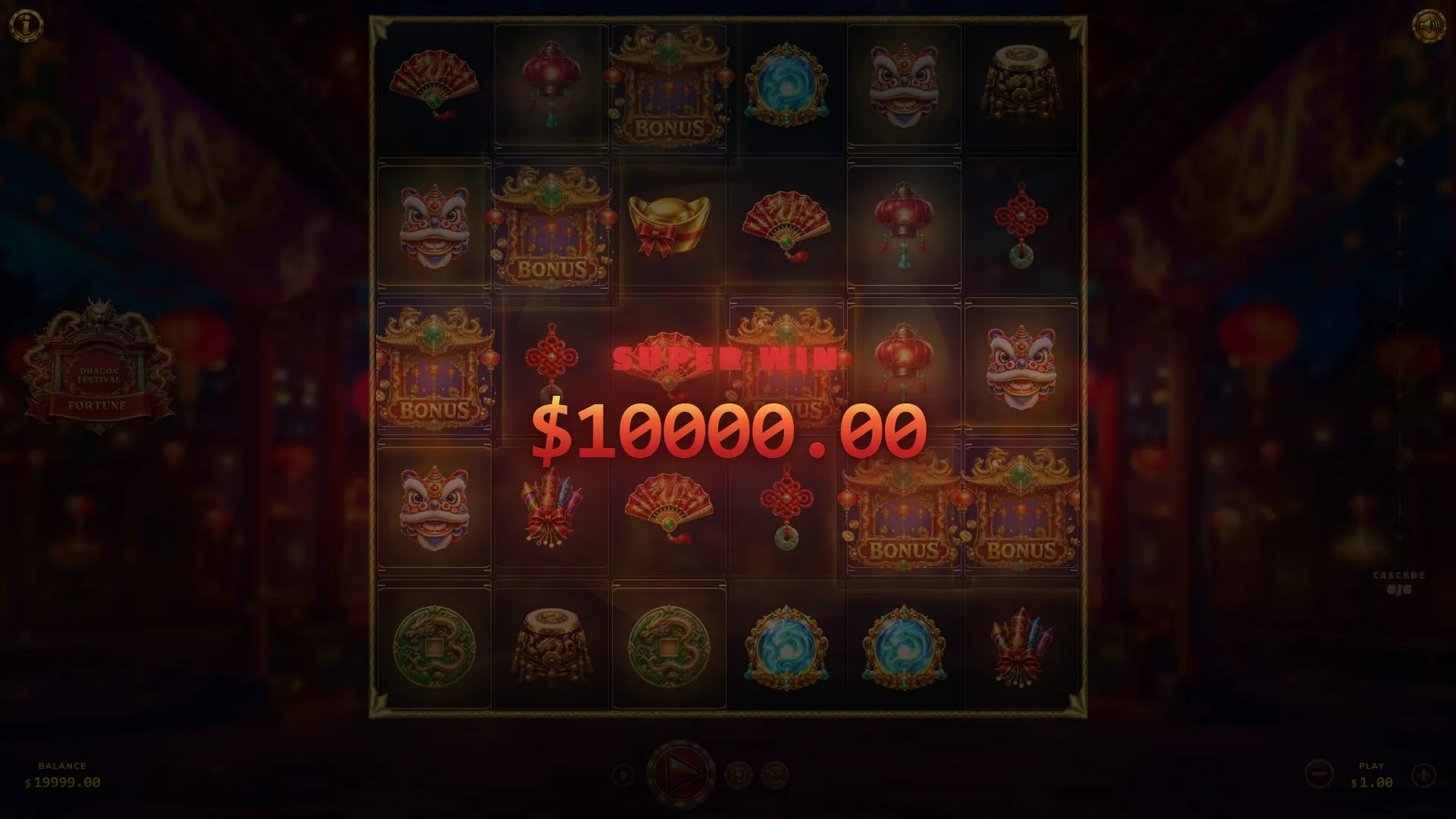 Dragon Festival Fortune big win