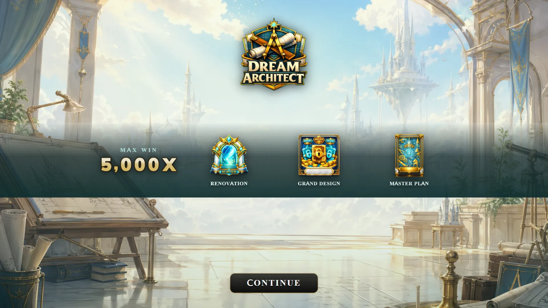 Dream Architect intro screen