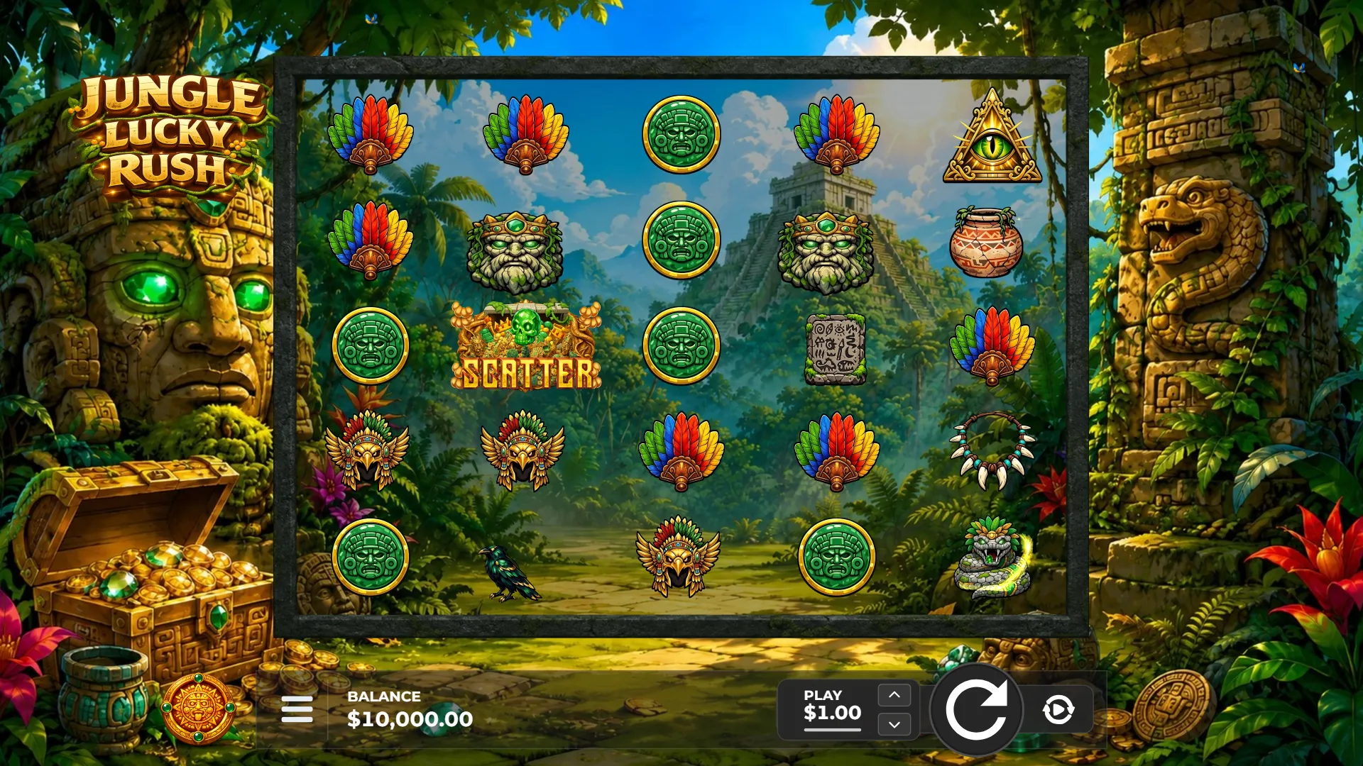 Jungle Lucky Rush base game
