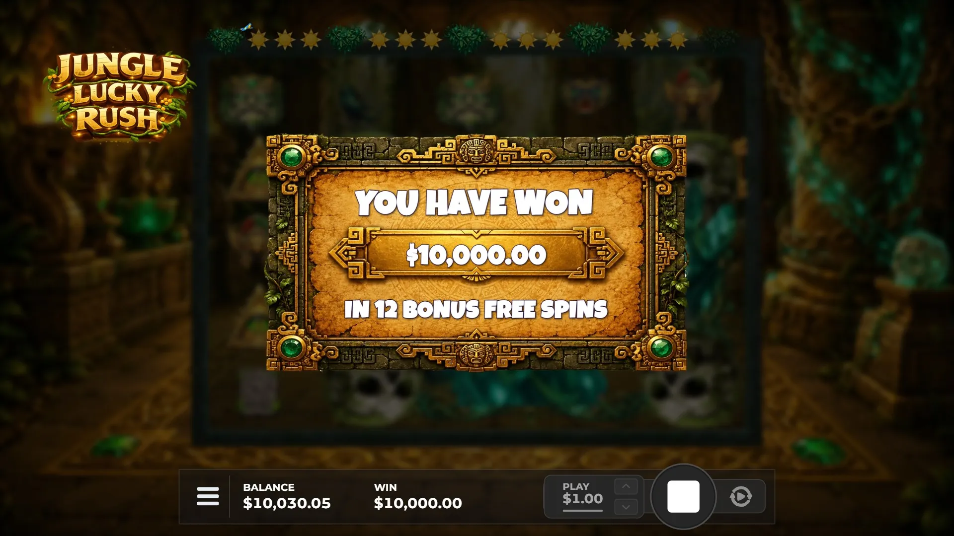 Jungle Lucky Rush big win
