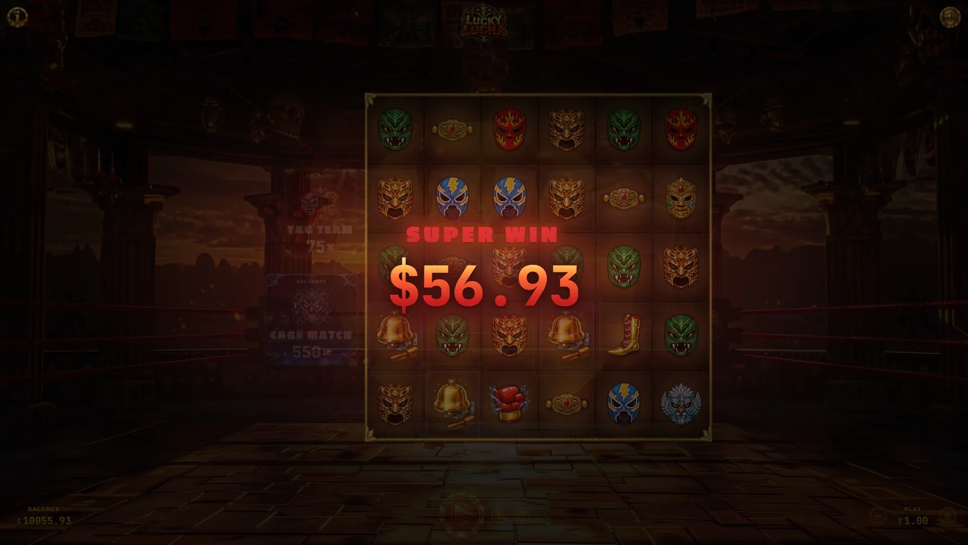 Lucky Lucha big win