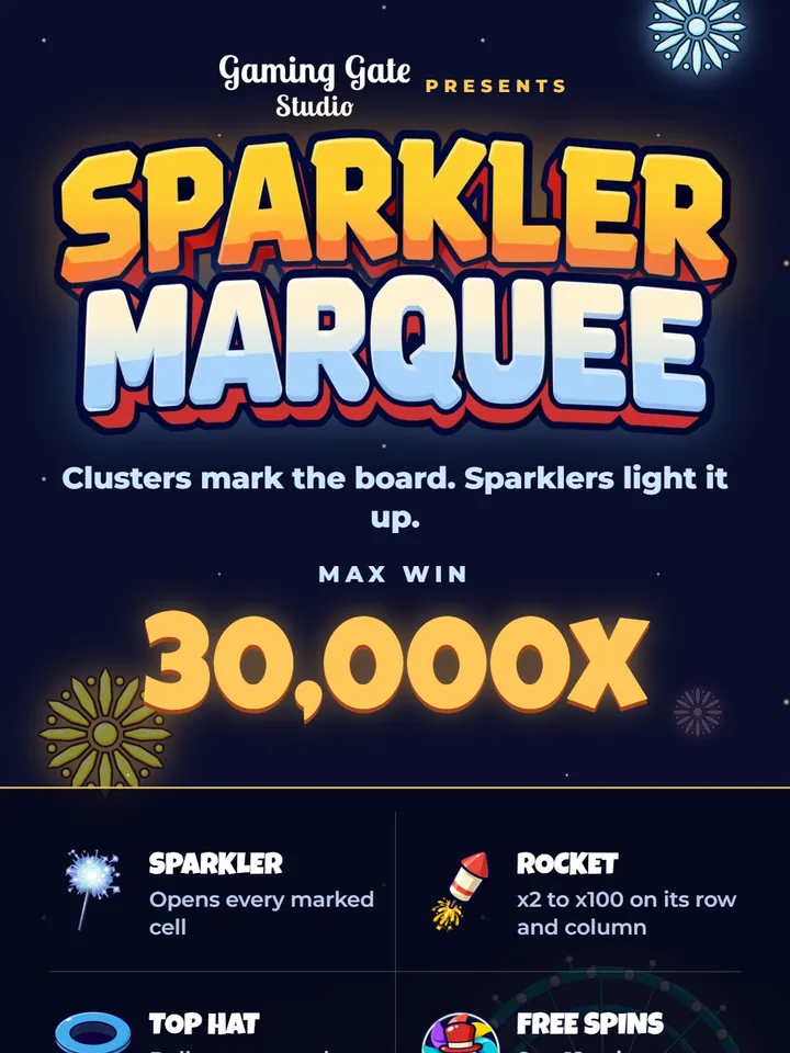 Sparkler Marquee