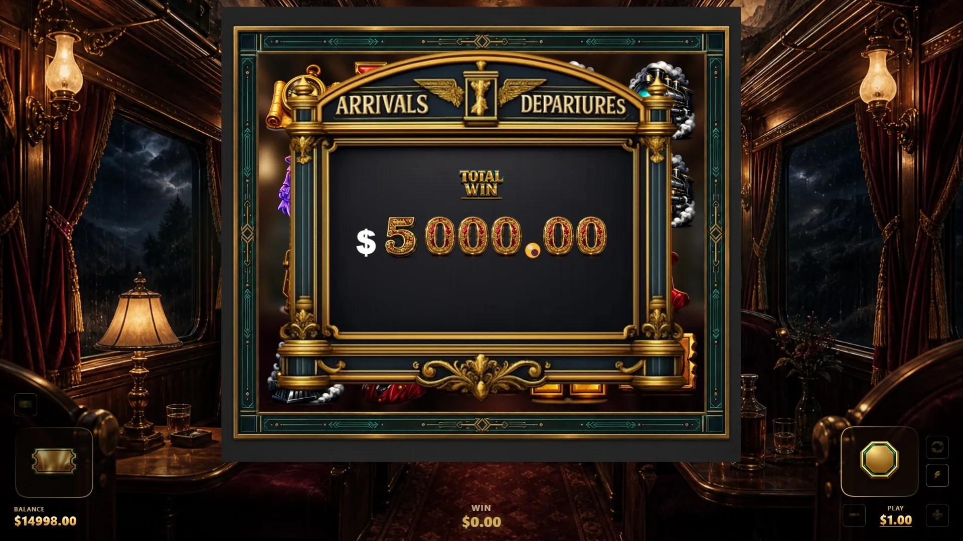 Train To Nowhere big win
