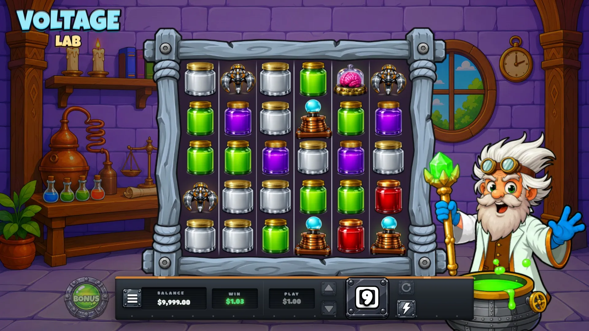 Voltage Lab bonus round